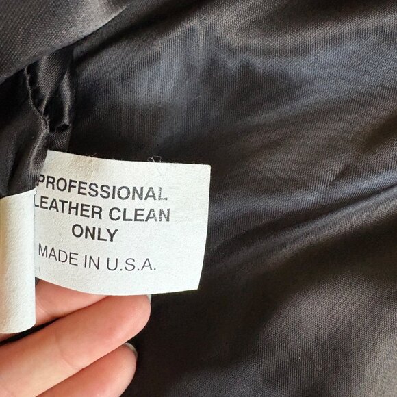 Rare Vintage 90s 'Motown Cafe' Las Vegas Leather Varsity Jacket Iconic Unisex - Picture 13 of 13